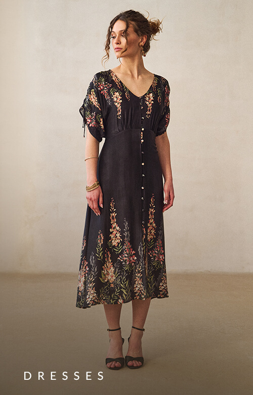 Woman's Dresses blue shadow