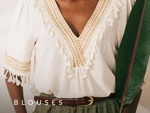 Blouses blue shadow