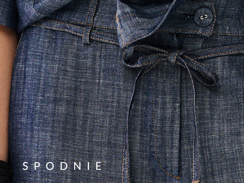 Spodnie blue shadow