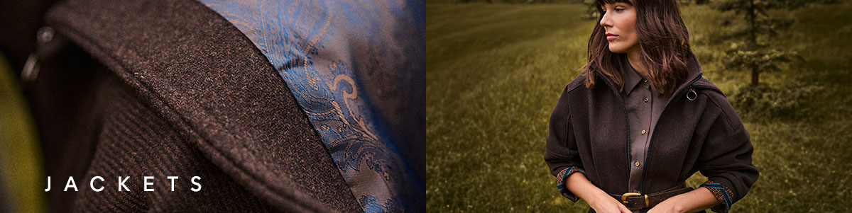 Jackets boho blue shadow