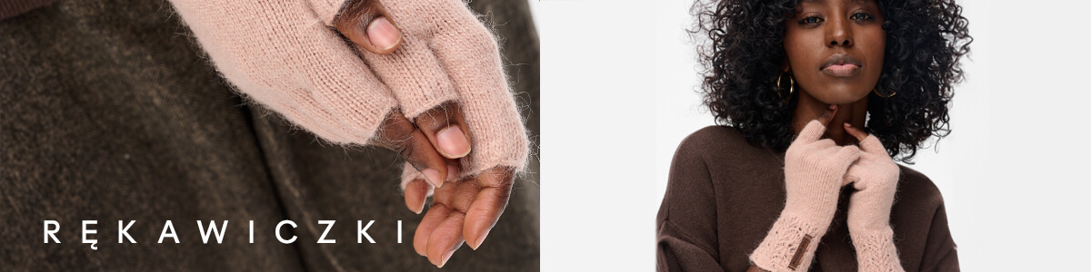 Rękawiczki damskie blue shadow