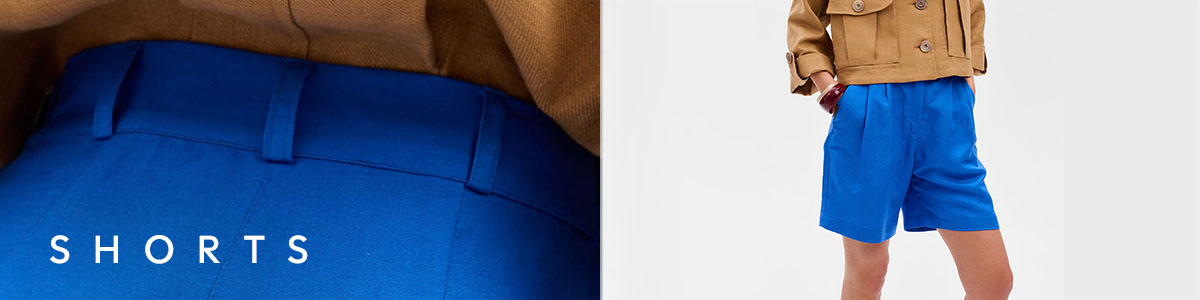 Shorts boho blue shadow