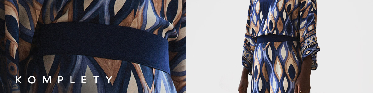 Komplety damskie blue shadow