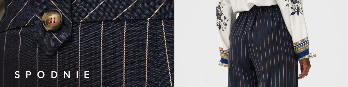 Spodnie damskie blue shadow